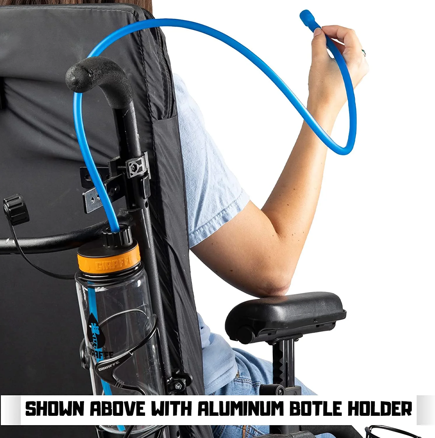 Journey Hydration System, Clear Tritan Bottle, 36 inch / 91 cm Journey Straw