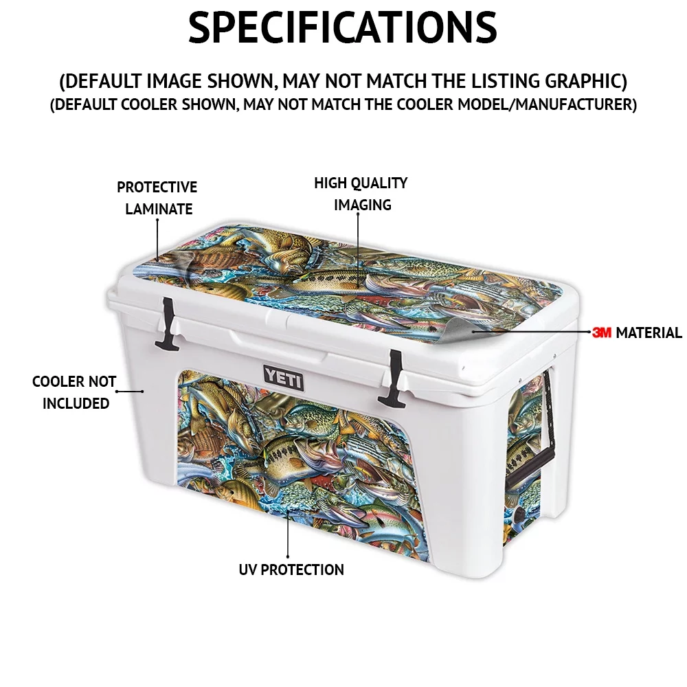 MightySkins YEROAD24-Baby Blue Designer Skin for Yeti Roadie 24 Hard Cooler - Baby Blue Designer