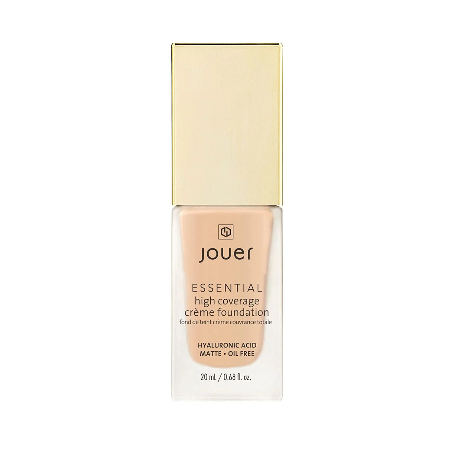 Jouer Essential High Coverage Crème Foundation - Available in 50 Shades for All Skin Tones - Healthy Ingredients - Paraben, Gluten  and  Cruelty Free - Vegan Friendly