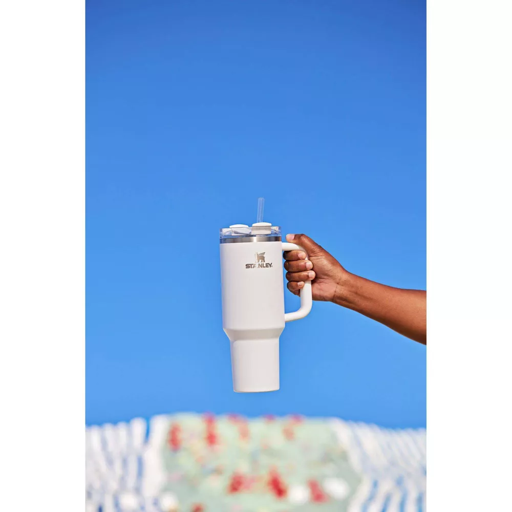 Stanley Adventure Quencher H2.0 Flowstate 40oz Stainless Steel Tumbler-Brilliant White
