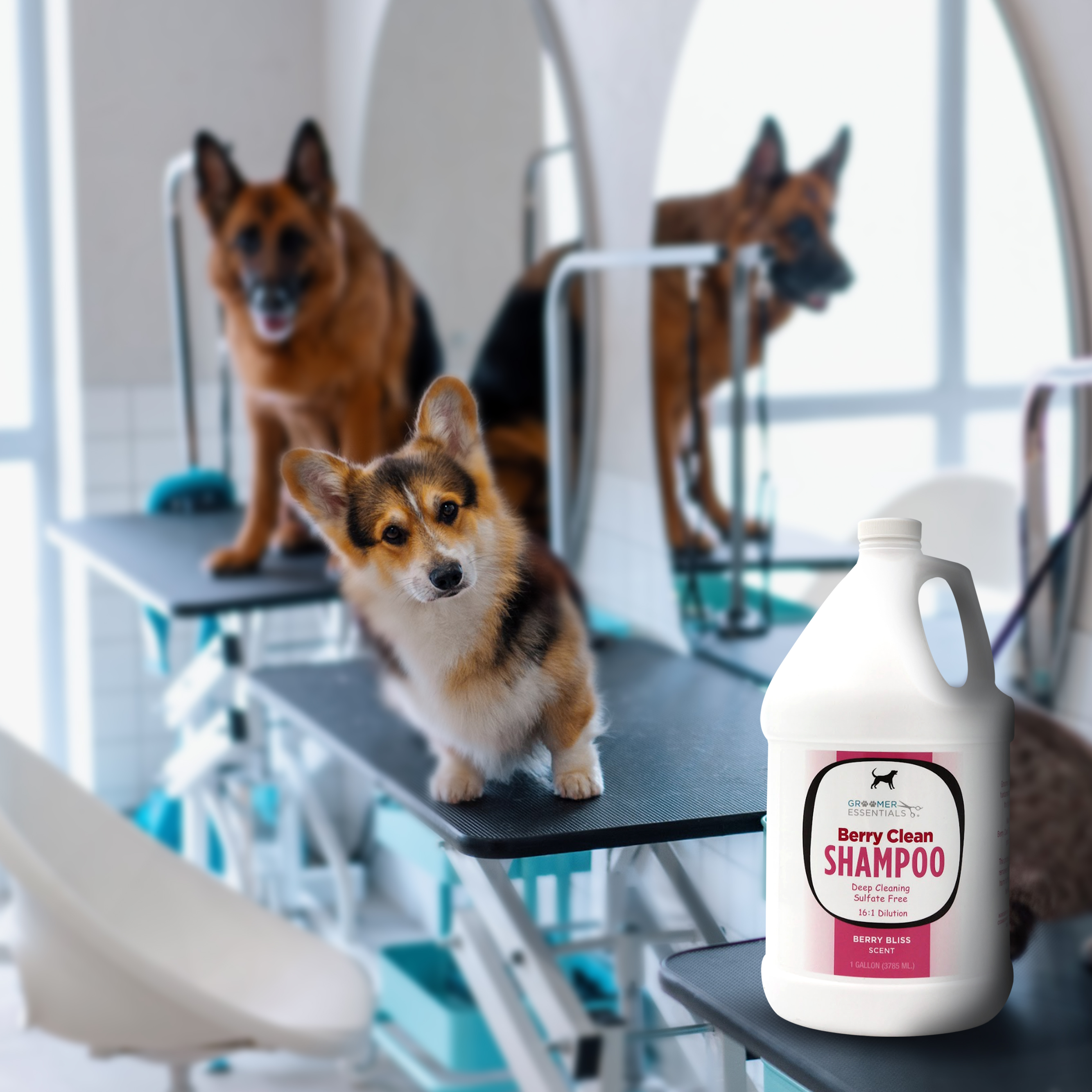 Groomer Essential Berry Clean Dog Shampoo Gallon