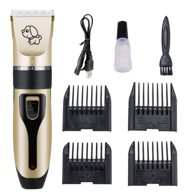 Dog Hair Trimmer Electrical Pet Professional Grooming Machine Tool USB Rechargeable Shavers Cats Hair Cutter Dog Haircuter