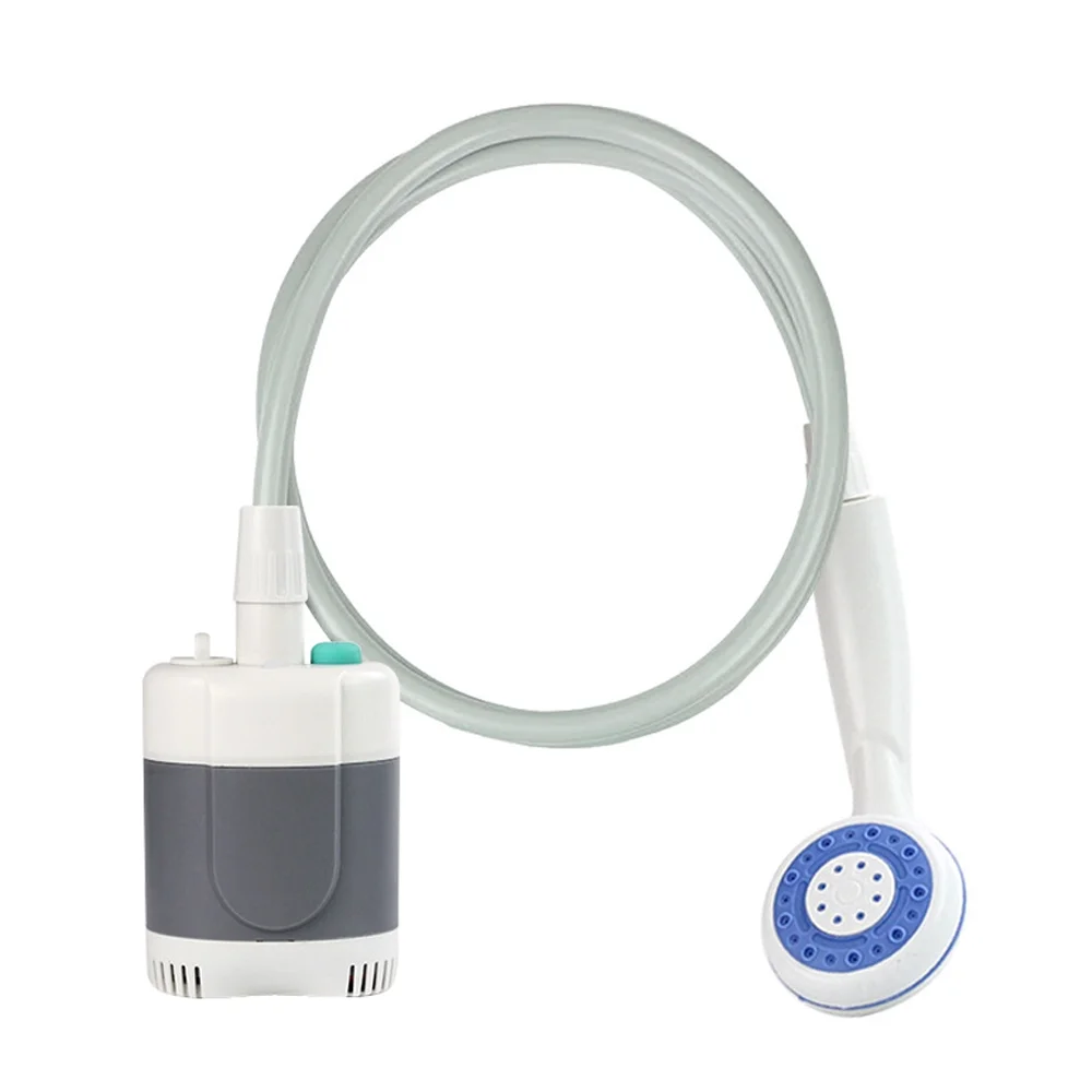 Tomshoo Compact Design Portable Shower Camping Shower Handheld Electric USB Rechargeable Shower Compact Multifunctional Car Washing Showerhead