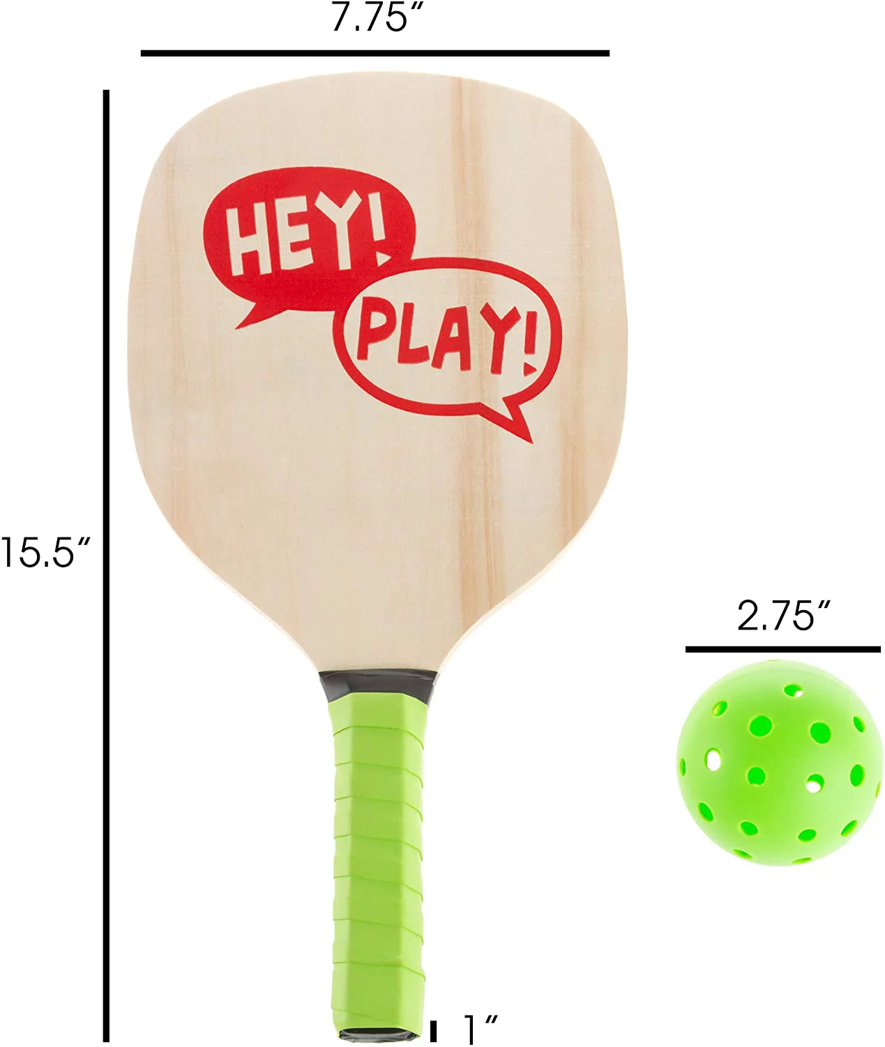 Hey Play 80-HCH-PDL Paddle Ball Game Set