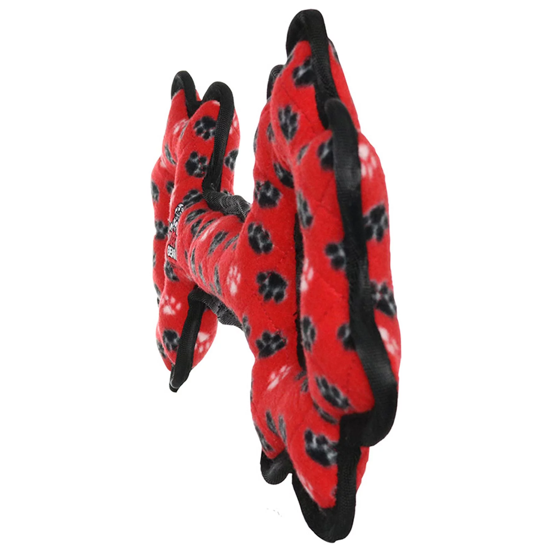 Tuffy Ultimate Tug-O-Gear Red Paw, 2-Pack Durable Dog Toys