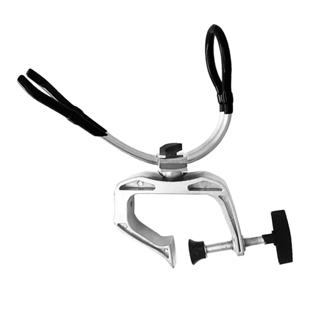 Fishing Support Rod Holder/ Bracket (Clamp -3/4 Inch), Kayaking Yacht Fishing Tool, 360 Degrees Rotatable for Boat,Aluminum