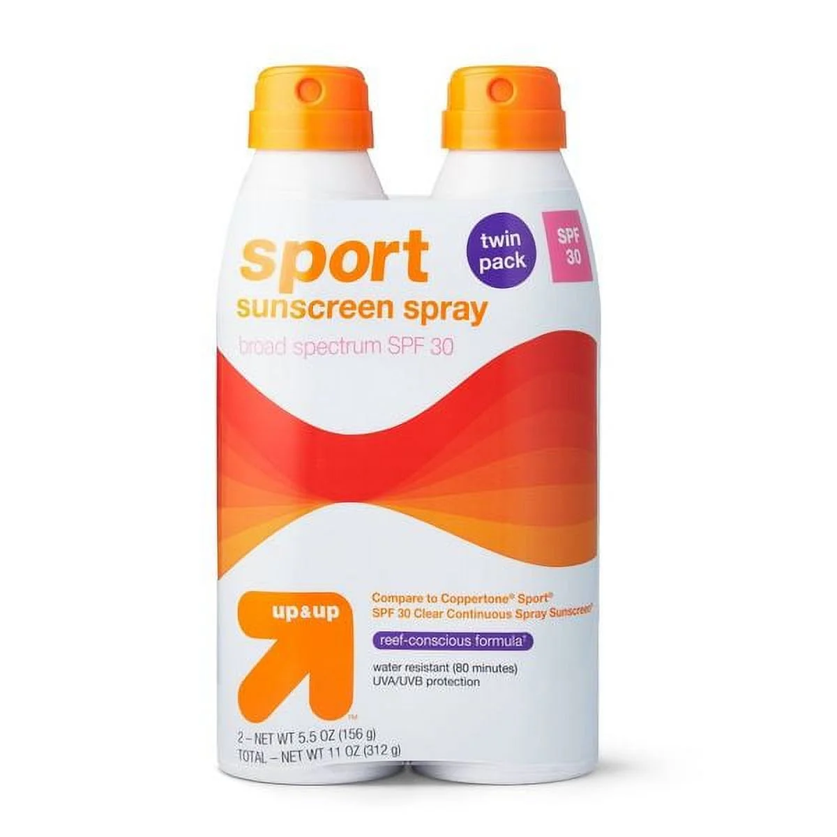 Sport Sunscreen Continuous Spray Spf 30 Twin Pack