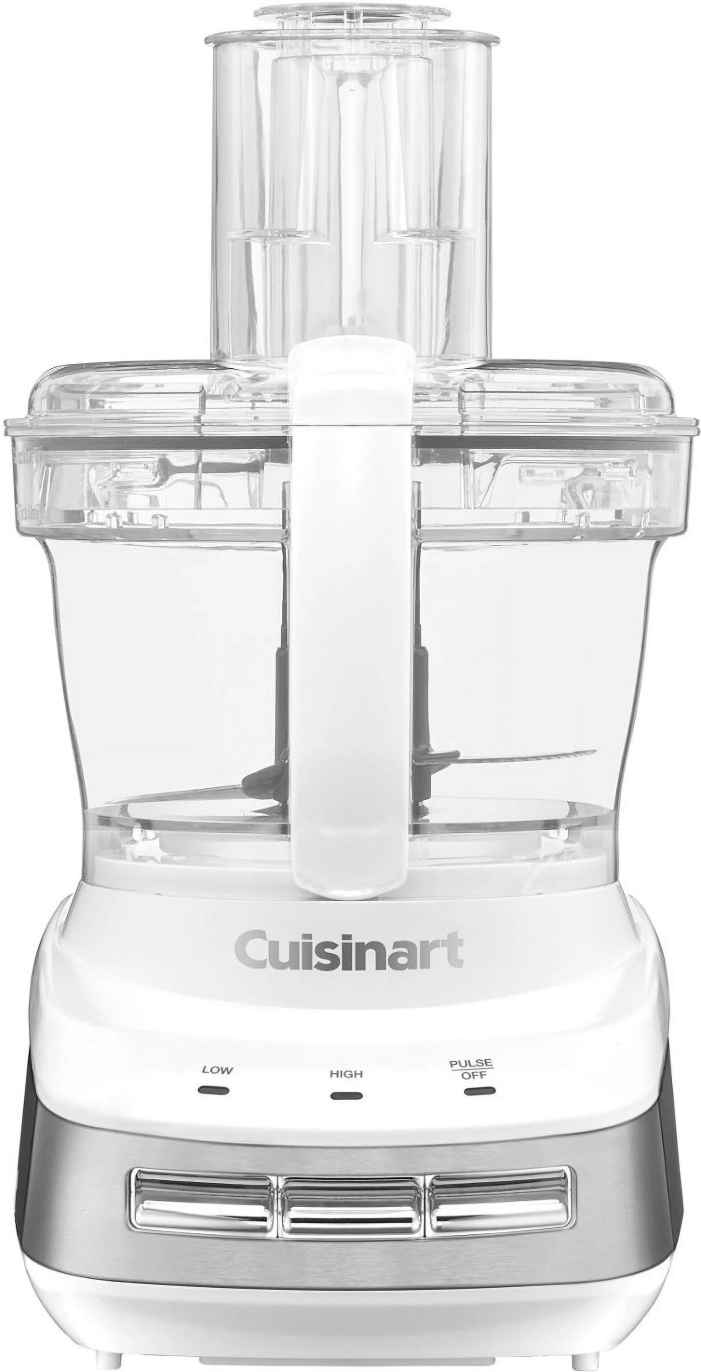 Custom 10-Cup Food Processor - White & Stainless