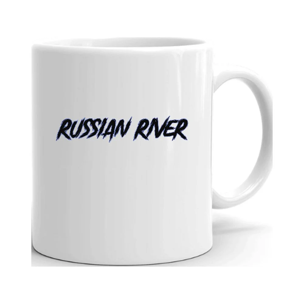 Russian River Slasher Style Ceramic Dishwasher And Microwave Safe Mug By Undefined Gifts