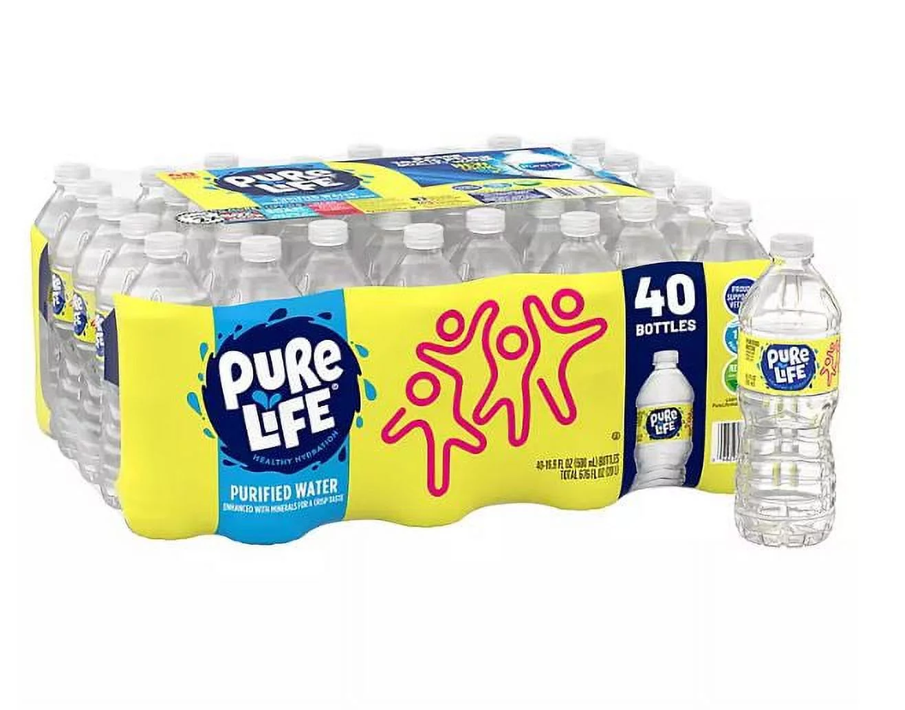 Pure Life Purified Water (16.9 fl. oz., 40 pk.)