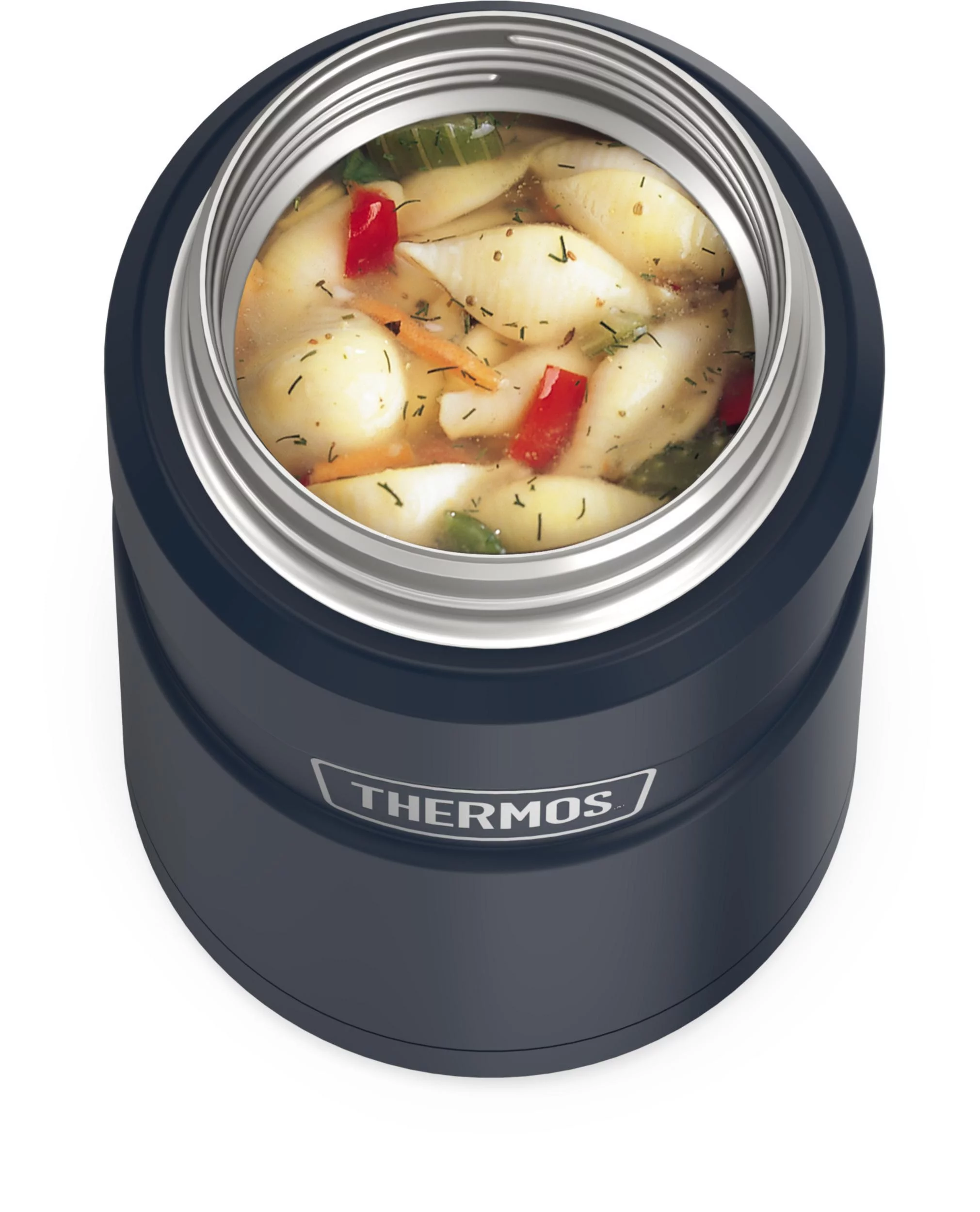 Thermos Stainless King Food Jar, Matte Midnight Blue, 24 Ounce