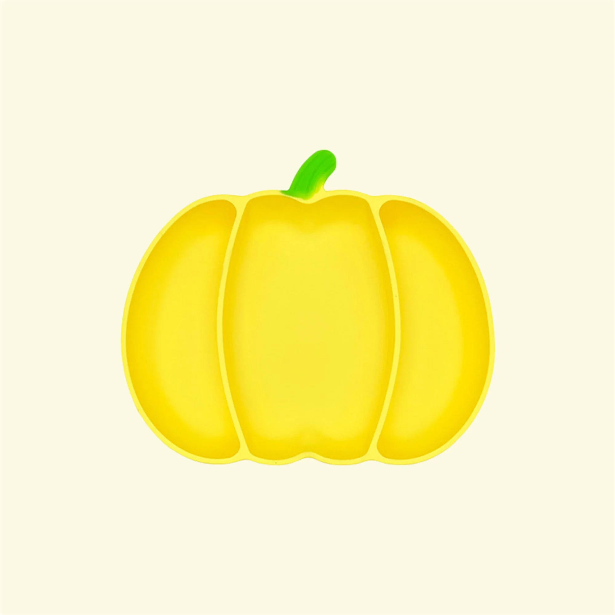 Baby Plates Set, Toddler Suction Plates Pumpkin Feeding Supplies