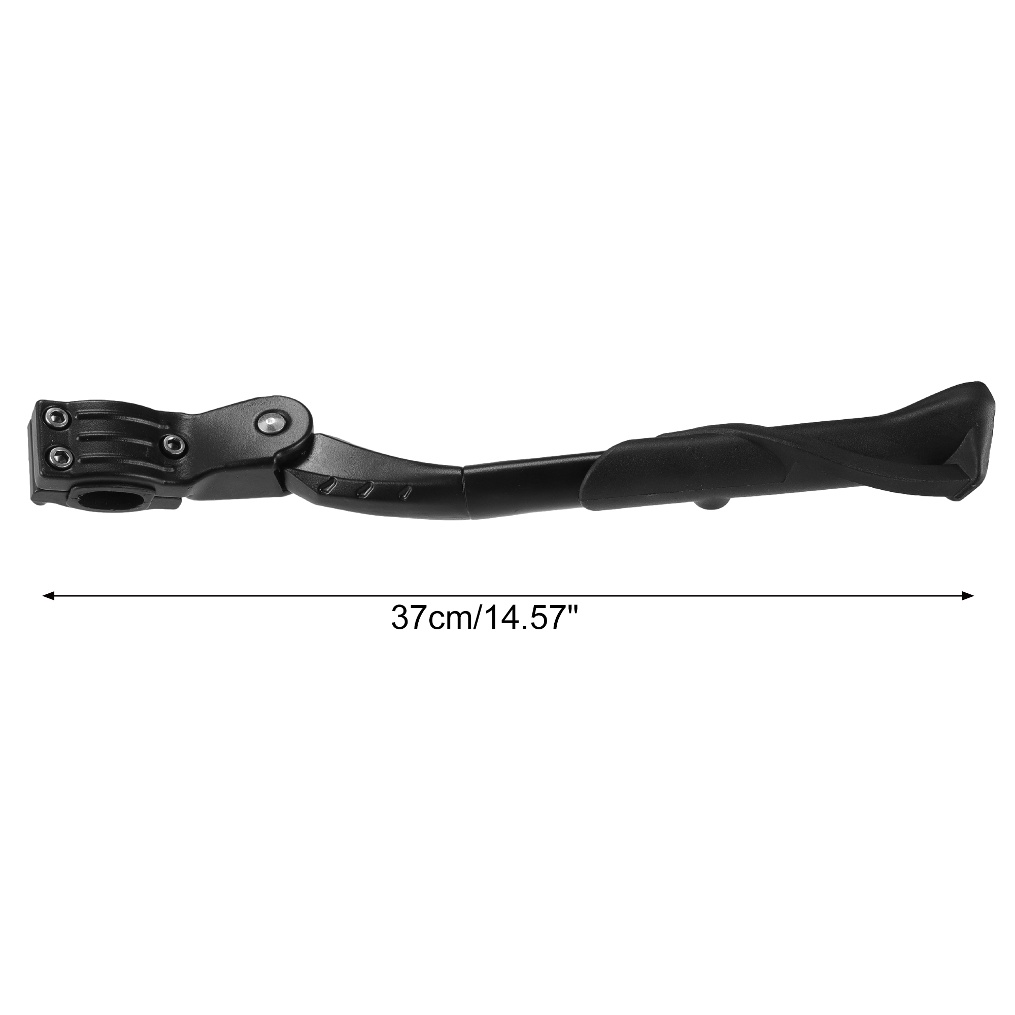 Unique Bargains Fit 24-29 Inch Bicycles Adjustable Bicycle Stand with Central 3 Holes Non-Slip Side Stand Kickstand