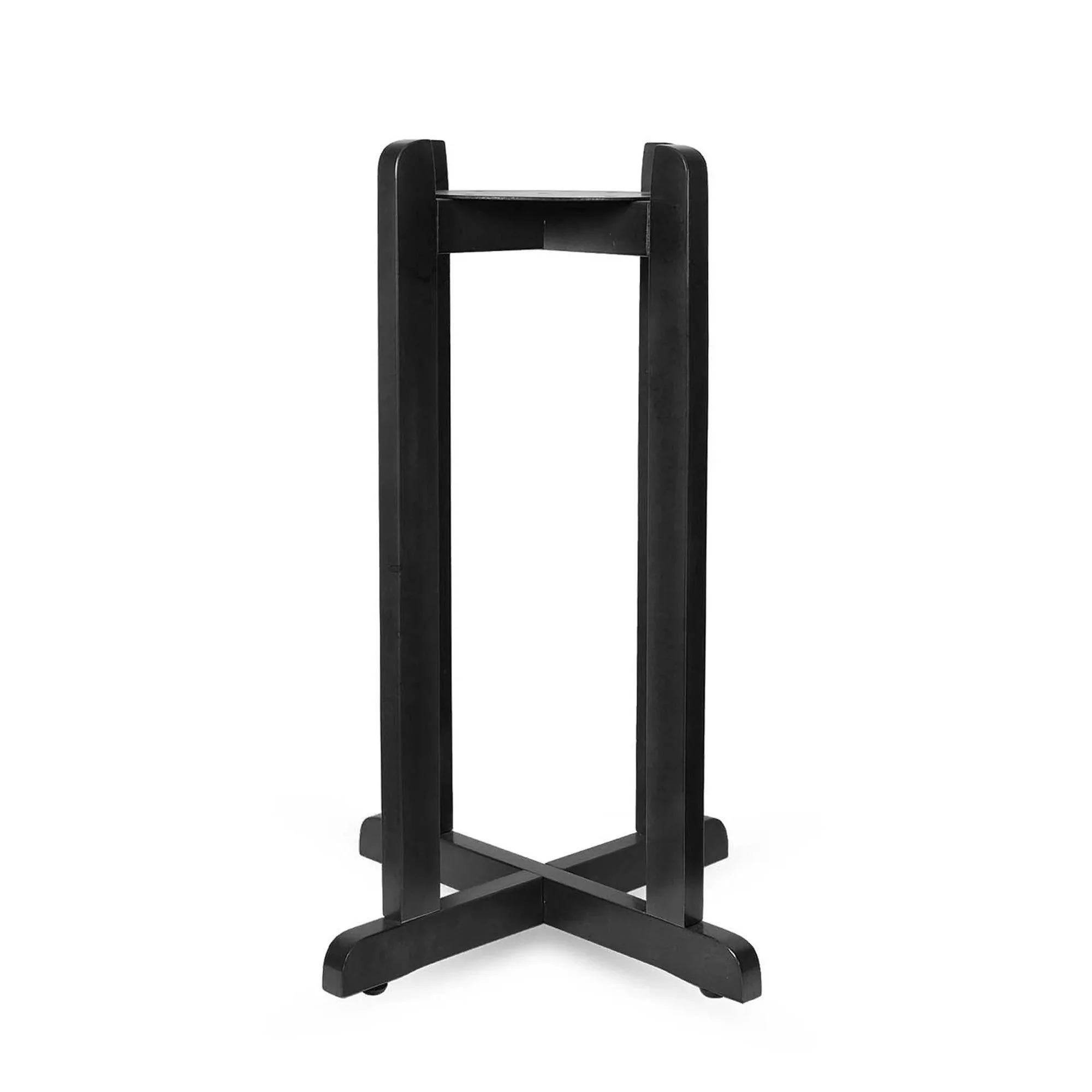 27 Inch Solid Wood Stand for 1 -5 Gallon Water Bottles & Crocks Black