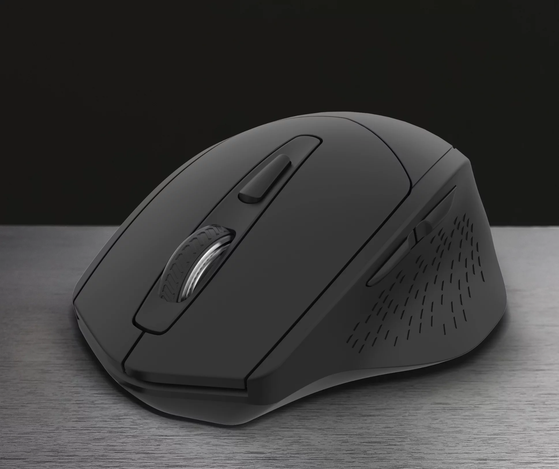 Monster Wireless Optical Mouse, 2.4 GHz, Black