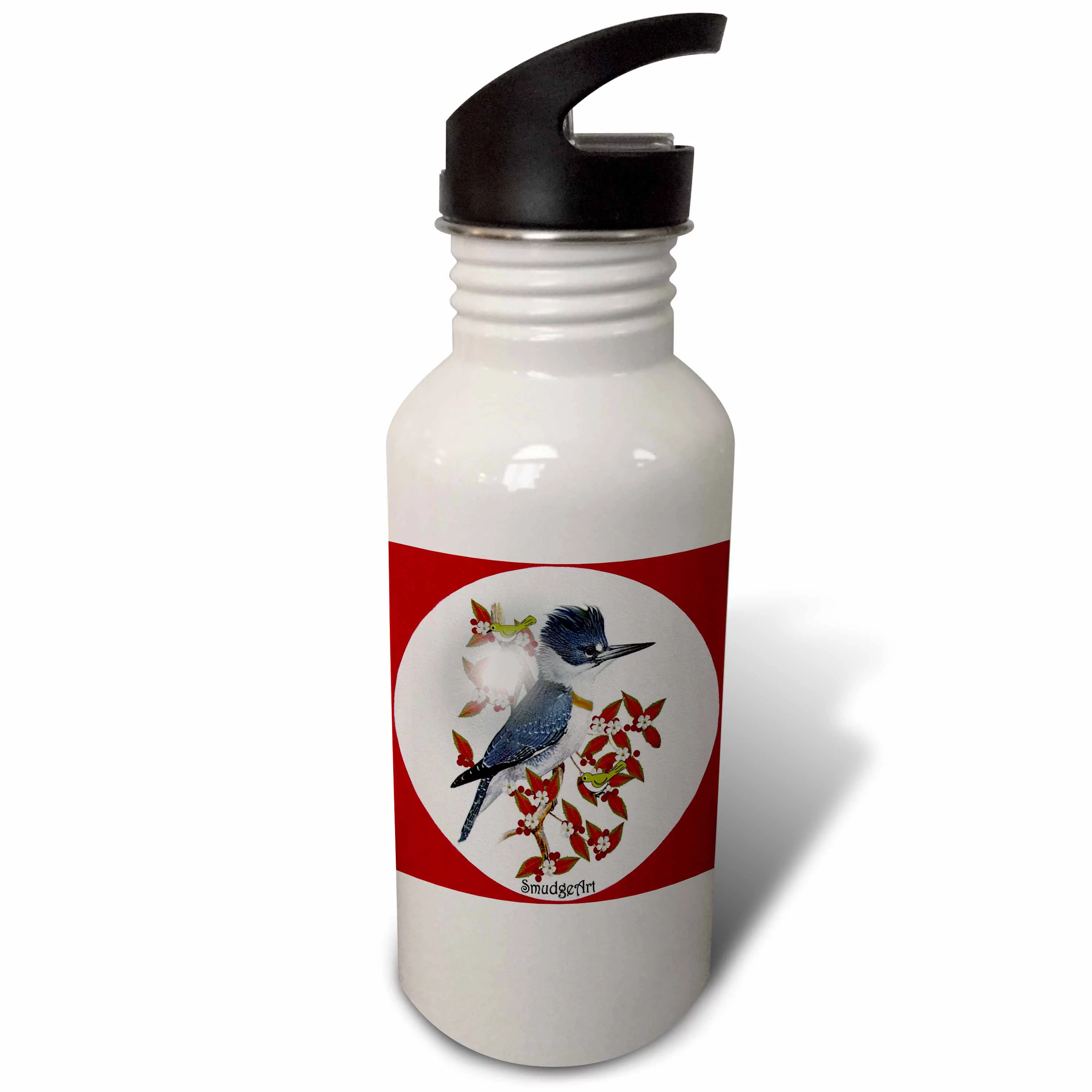 Belted Kingfisher 21 oz Sports Water Bottle wb-7221-1