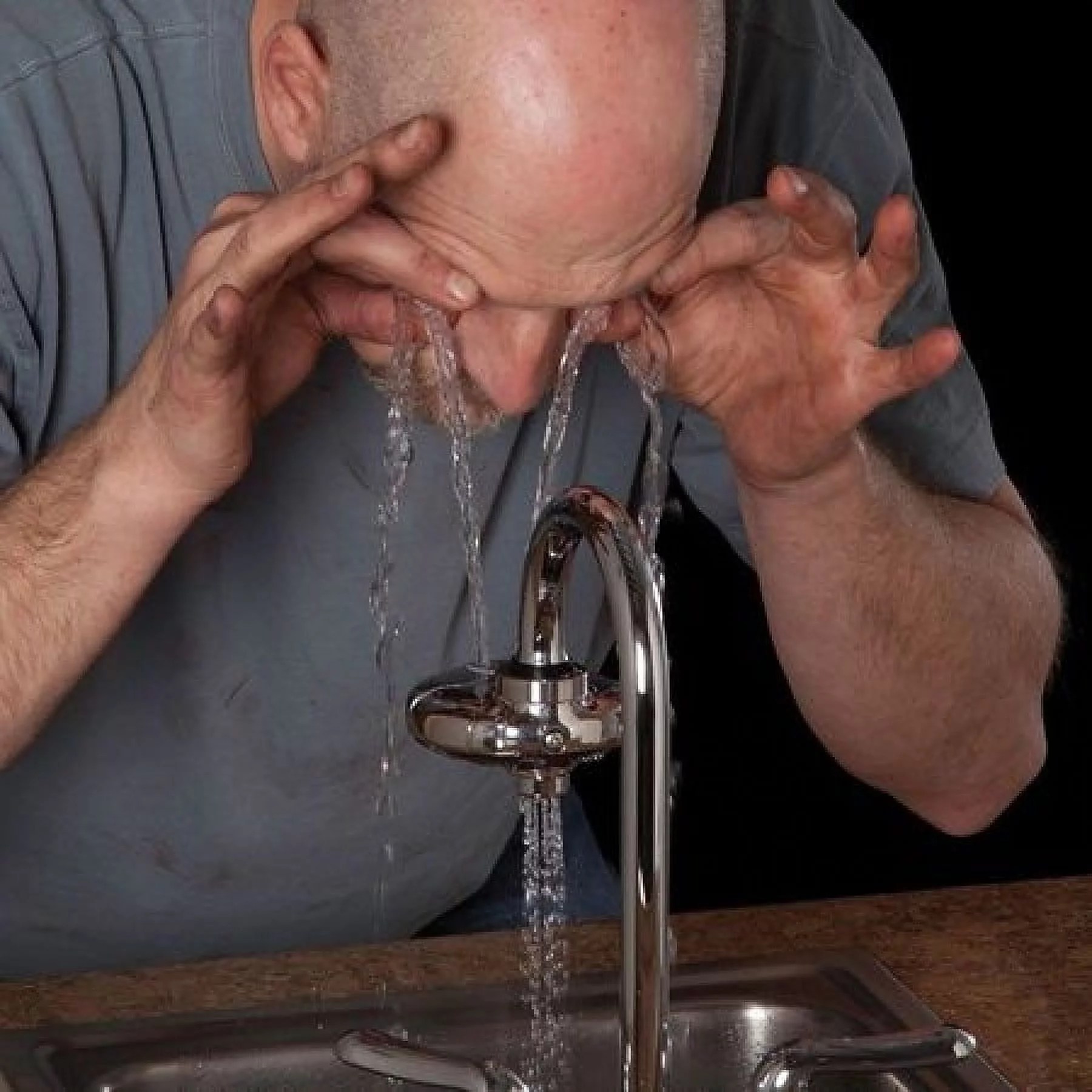 Haws Eyewash,Faucet Mount,3-1/2 W,4 D  7620