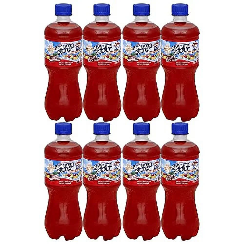 box (pack of 8) hawaiian punch soda, 20-oz. bottles