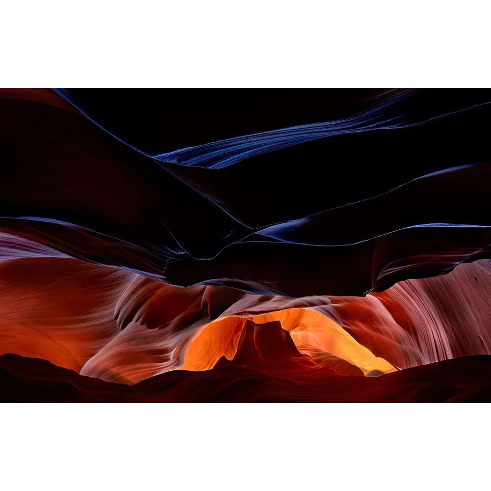 Shcherbina, Valeriy 14x10 Black Modern Framed Museum Art Print Titled - Fantastic Scenery Of Antelope Canyon
