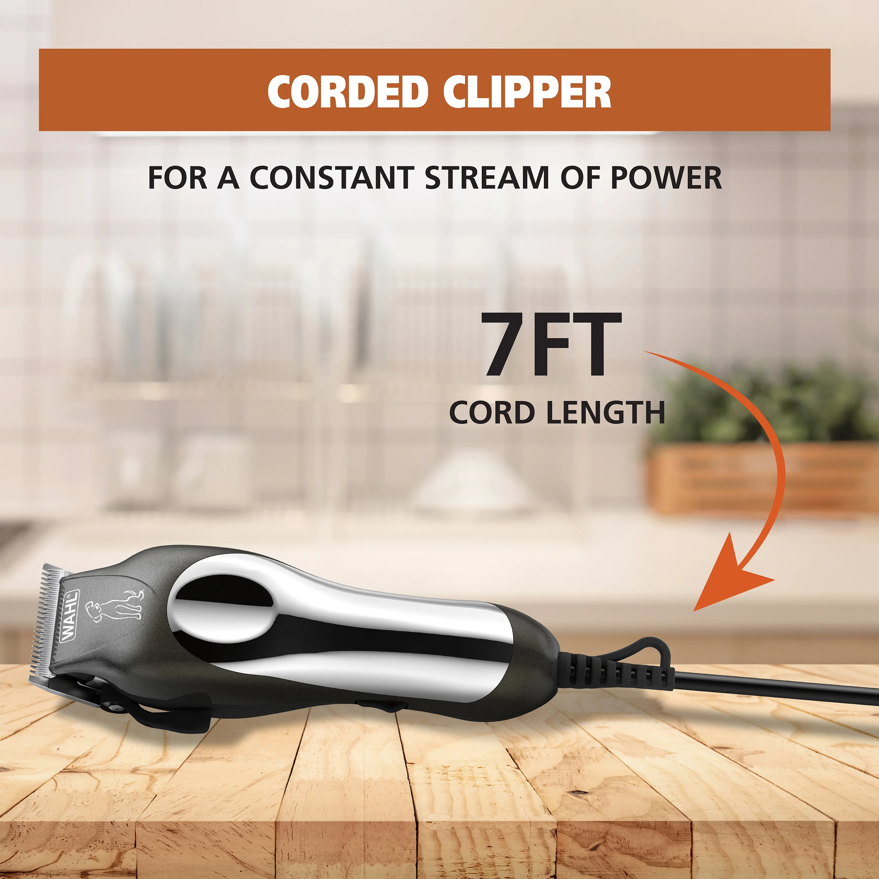 Wahl Pet Pro+, Heavy Duty Low Noise Quiet Dog Clipper - 9315