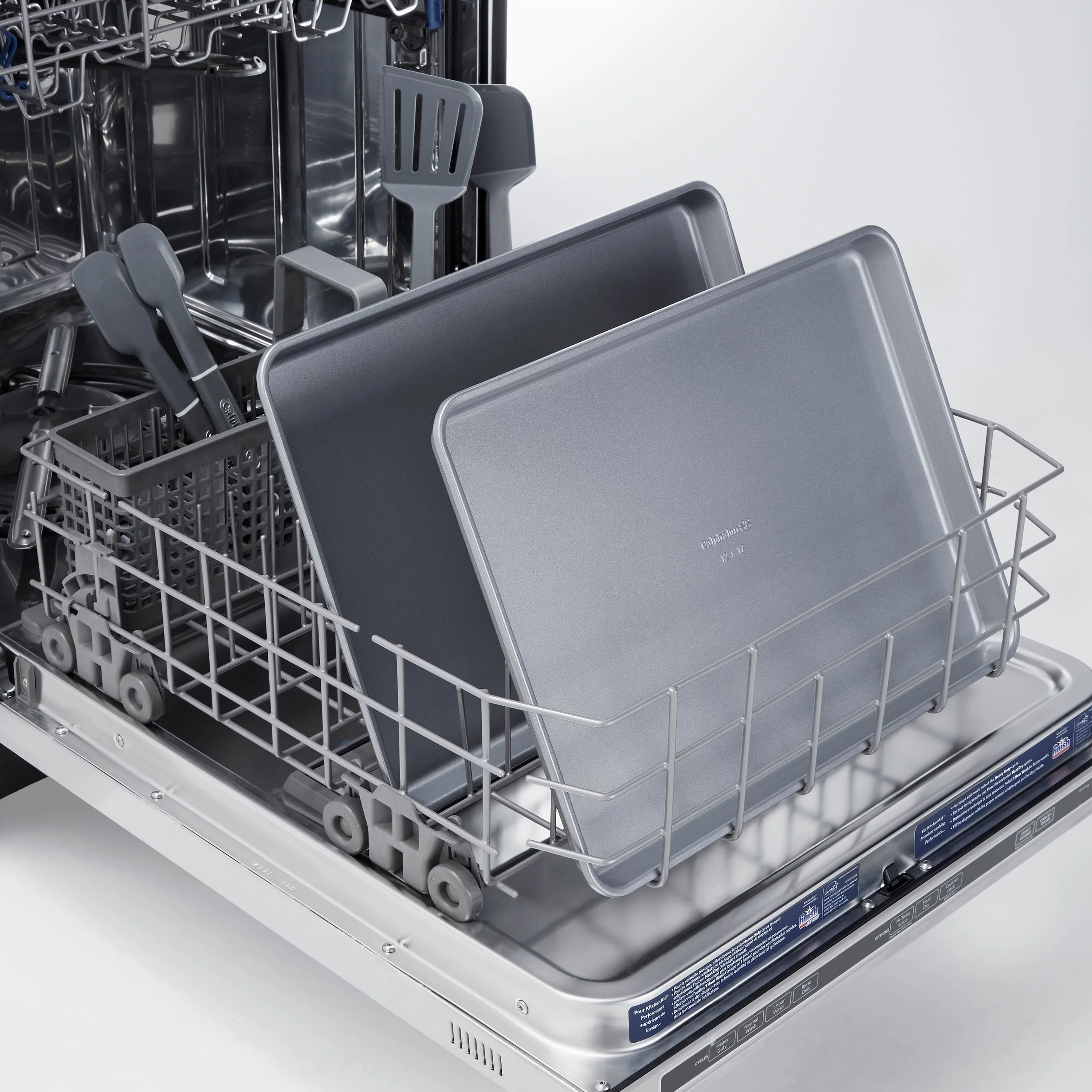 Calphalon Nonstick Bakeware 12x17-inch Baking Sheet Set, 2 Piece