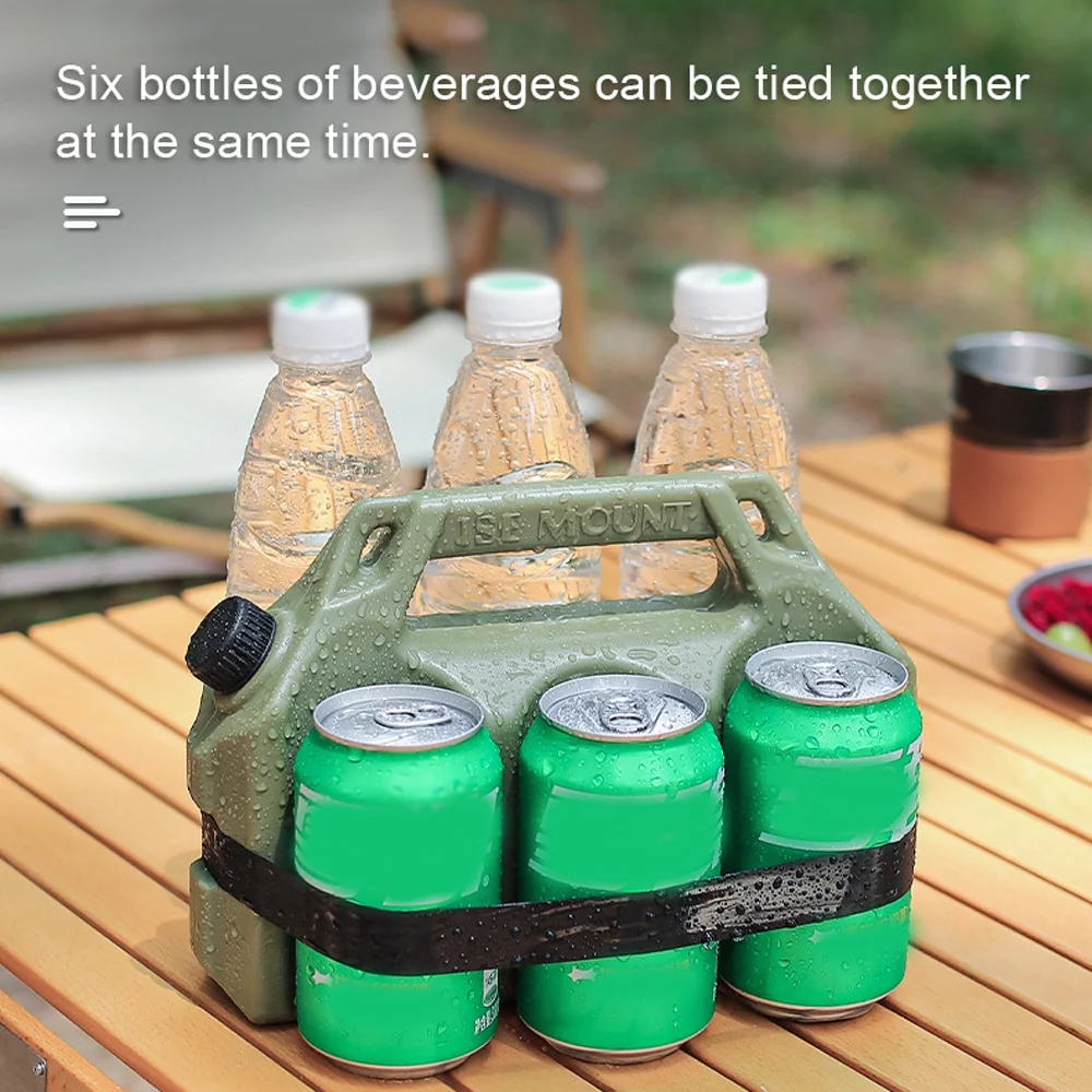 ISE MOUNT IcePack Large Capacity Ice Bucket - Reusable Cooler for Milk Drinkings and More