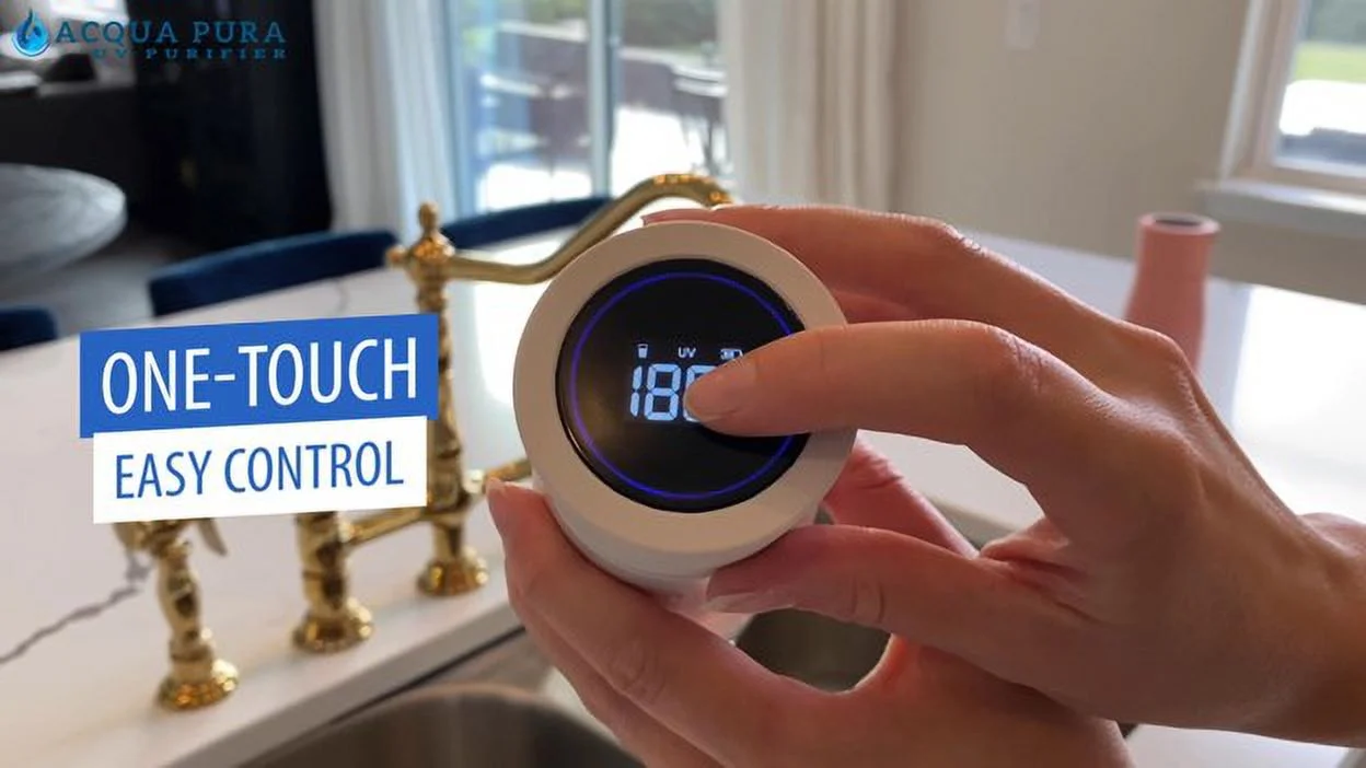 ACQUA PURA UV PURIFIER SELF-CLEANING STAINLESS STEEL INSULATED WATER BOTTLE