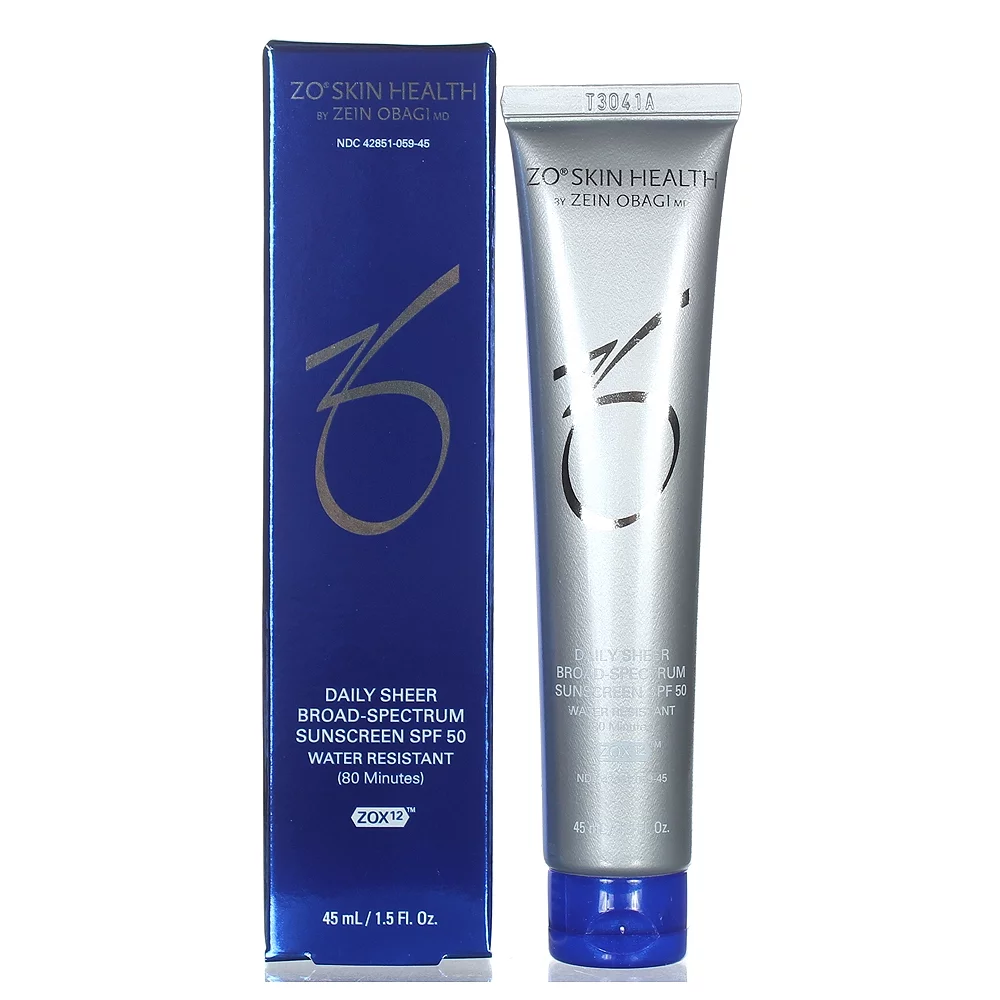 ZO Skin Health Daily Sheer Broad Spectrum Sunscreen SPF 50 1.5oz/40ml