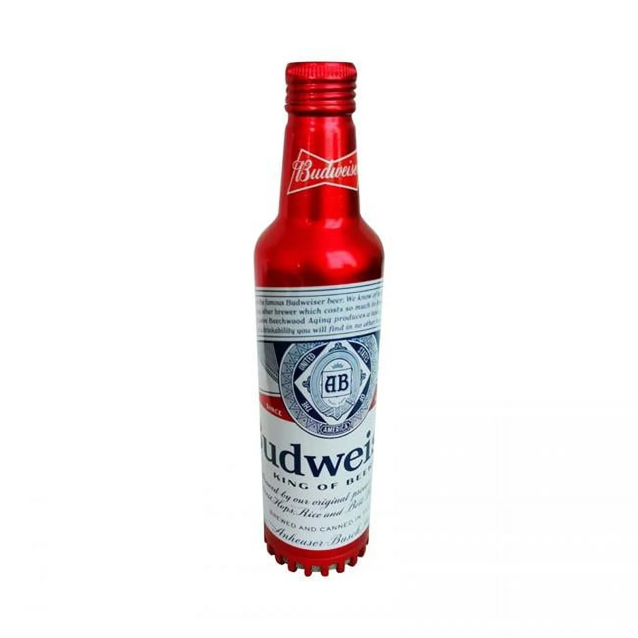 Budweiser 822694 Aluminum Bluetooth Bottle Speaker