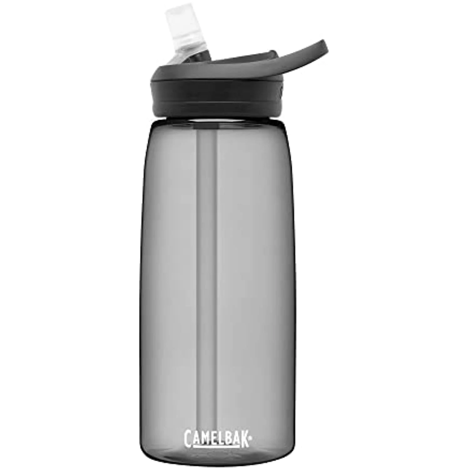 CamelBak eddy+ Water Bottle with Tritan Renew  Straw Top 32oz, Charcoal