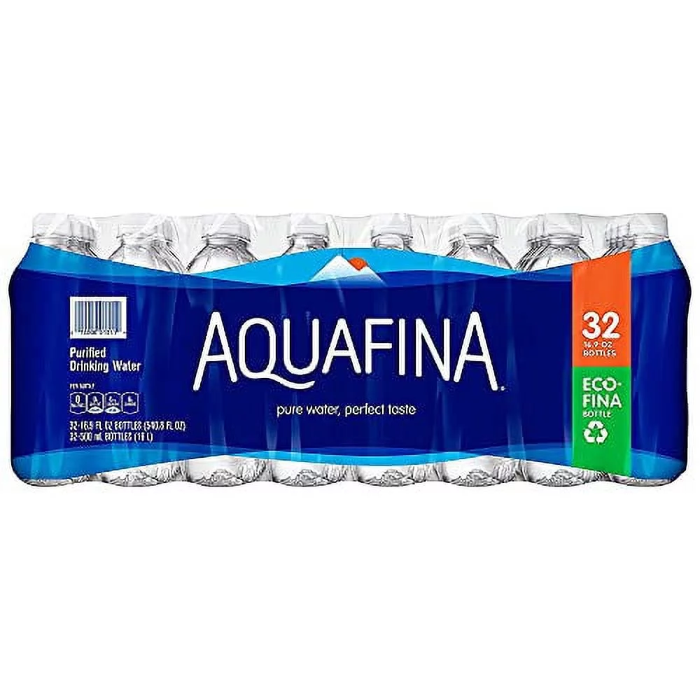 Aquafina Purified Drinking Water (16.9oz / 32pk) Wholesale, Cheap, Discount, Bulk (1 - Pack)