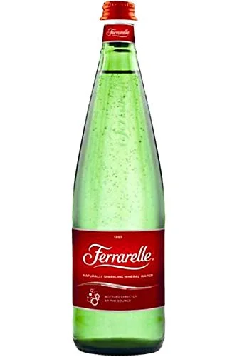 Ferrarelle - Sparkling Natural Mineral Water - 750 mL (6 Glass Bottles)
