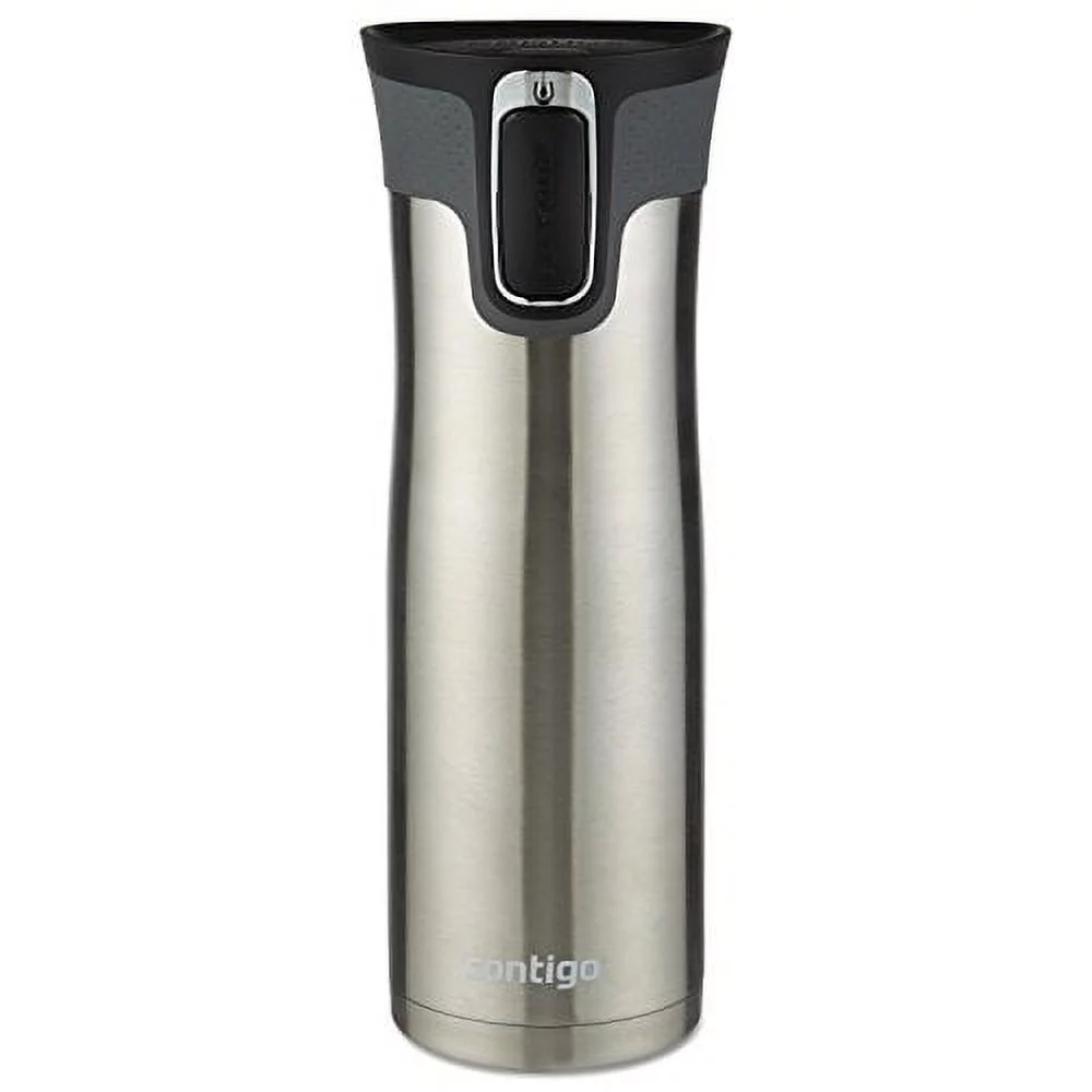West Loop Autoseal Travel Mug, 20 Oz, Stainless Steel