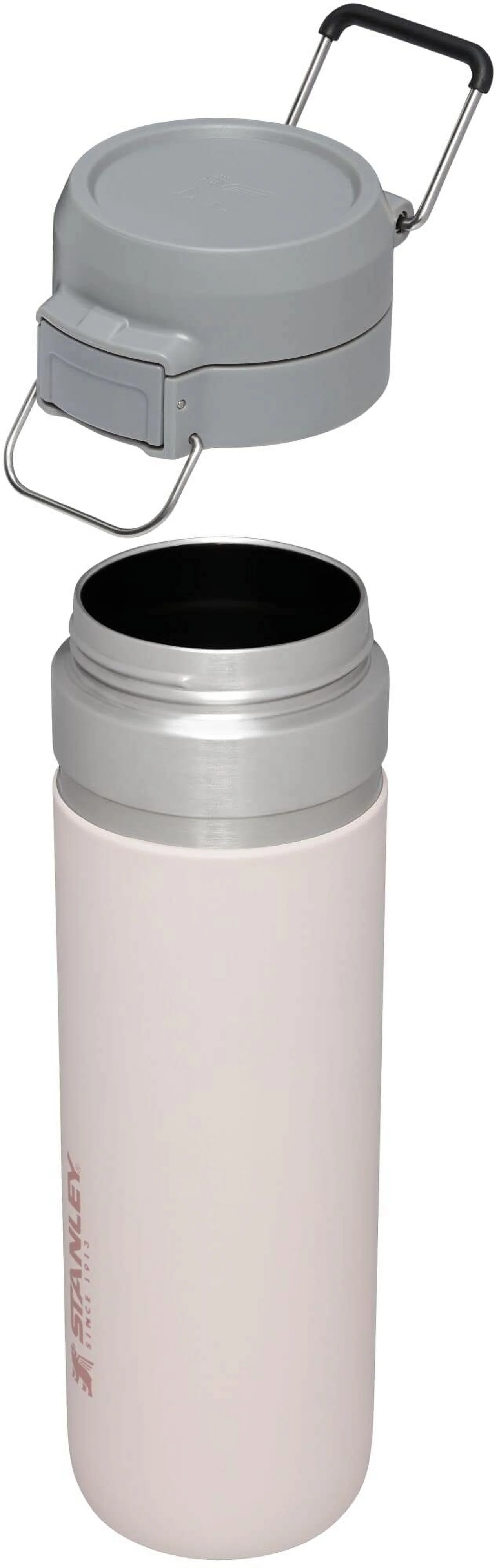 Stanley The Quick Flip 24 oz Double Wall Insulation Rose Quartz BPA Free Vacuum Insulated Bottle
