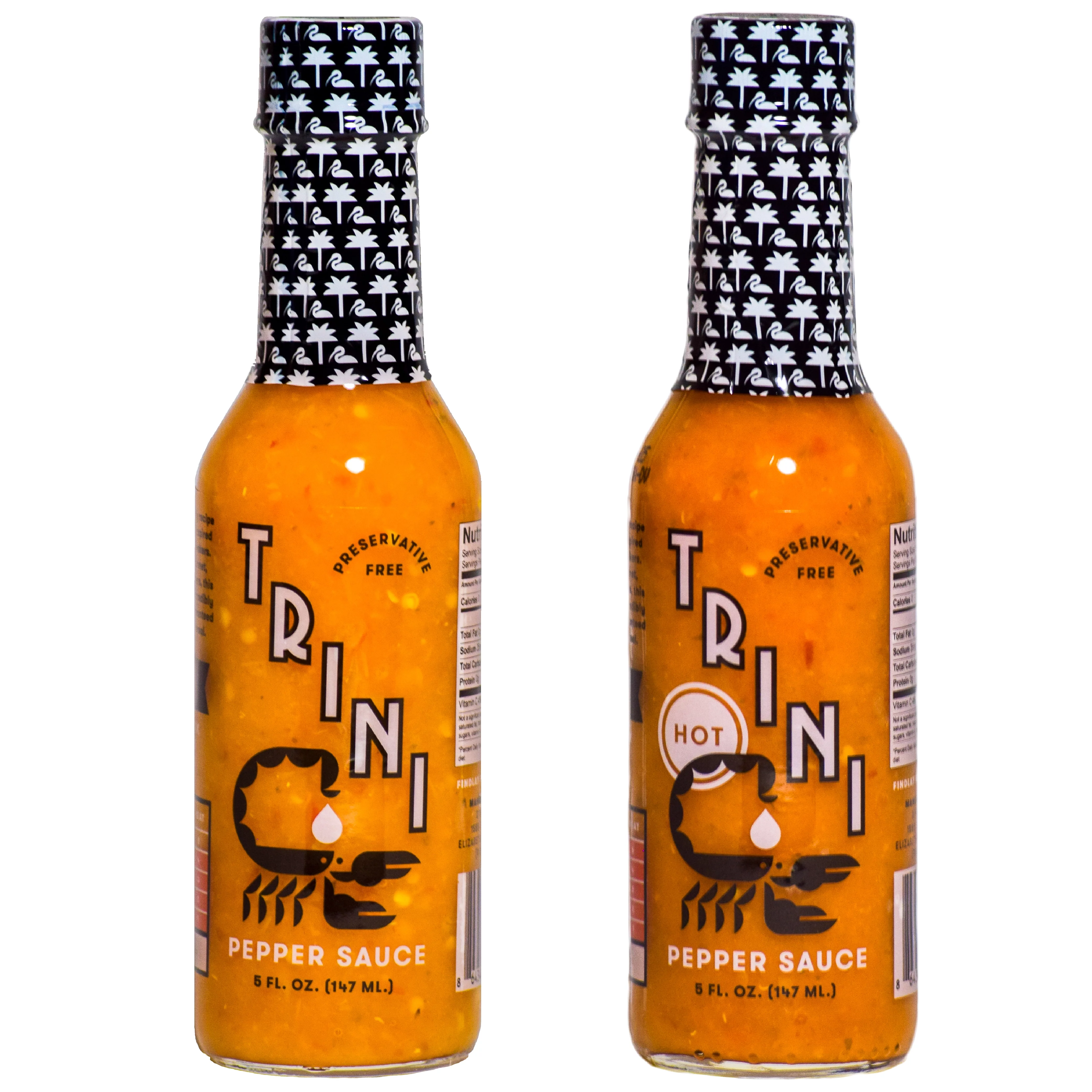 Trini Pepper Sauce Bundle 5 oz bottles