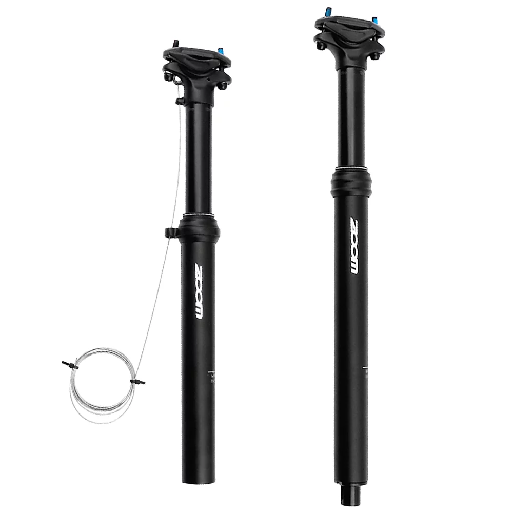 ZOOM 31.6 mm Mountain Bike Seatpost Road  Dropper Hydraulic Lifting Remote Control Adjustable Seatpost Tube