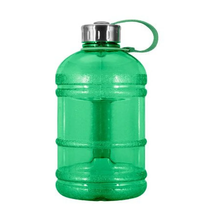 1/2 Gallon (64 oz.) BPA FREE Plastic Water Bottle w/ 48mm Steel Cap