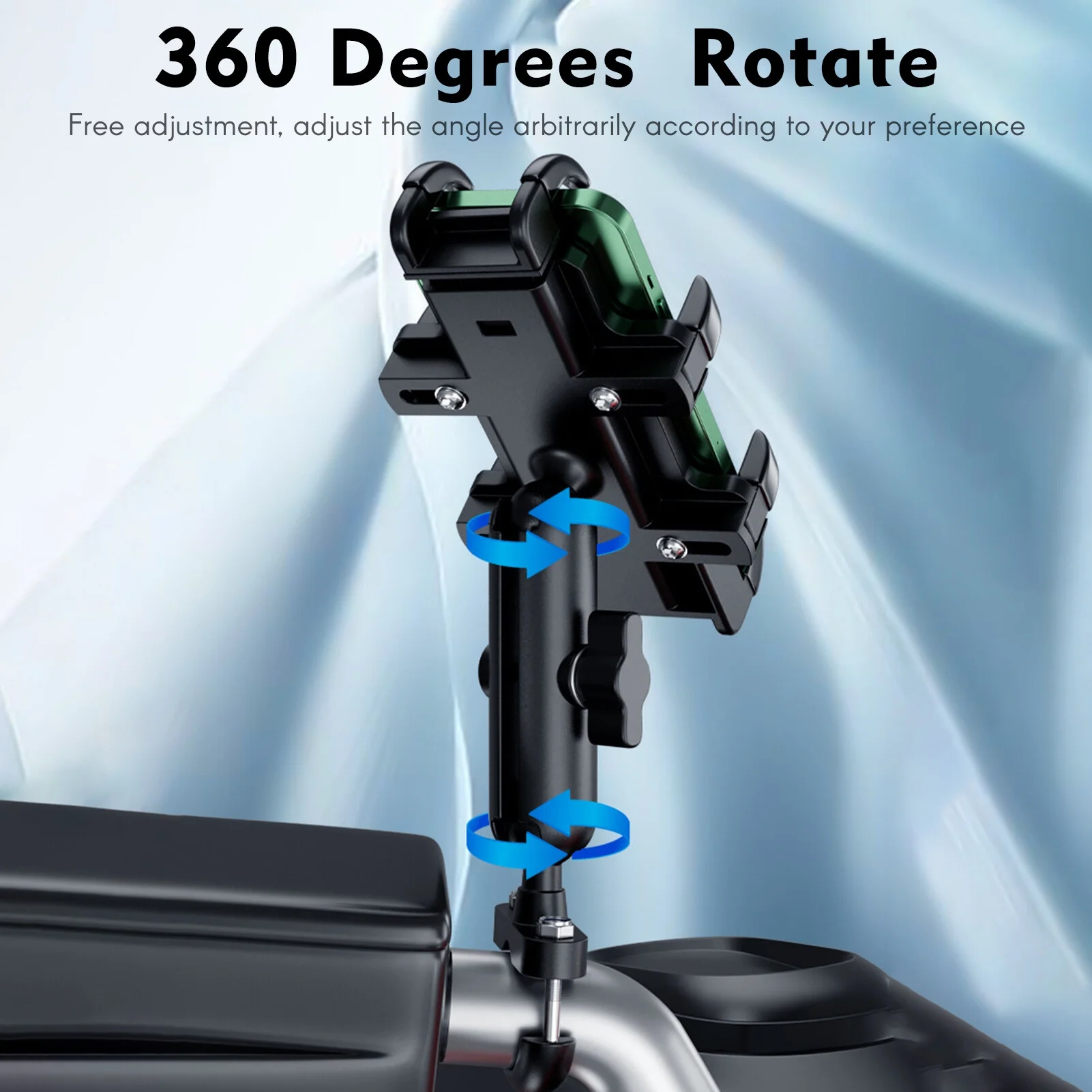 GoolRC Bracket,Release Suitable 4.7-6.5inch Mount Rotate Lock Quick Release Suitable Buzhi Rotate Lock Quick Bike Mount Lock Quick Release Laoshe