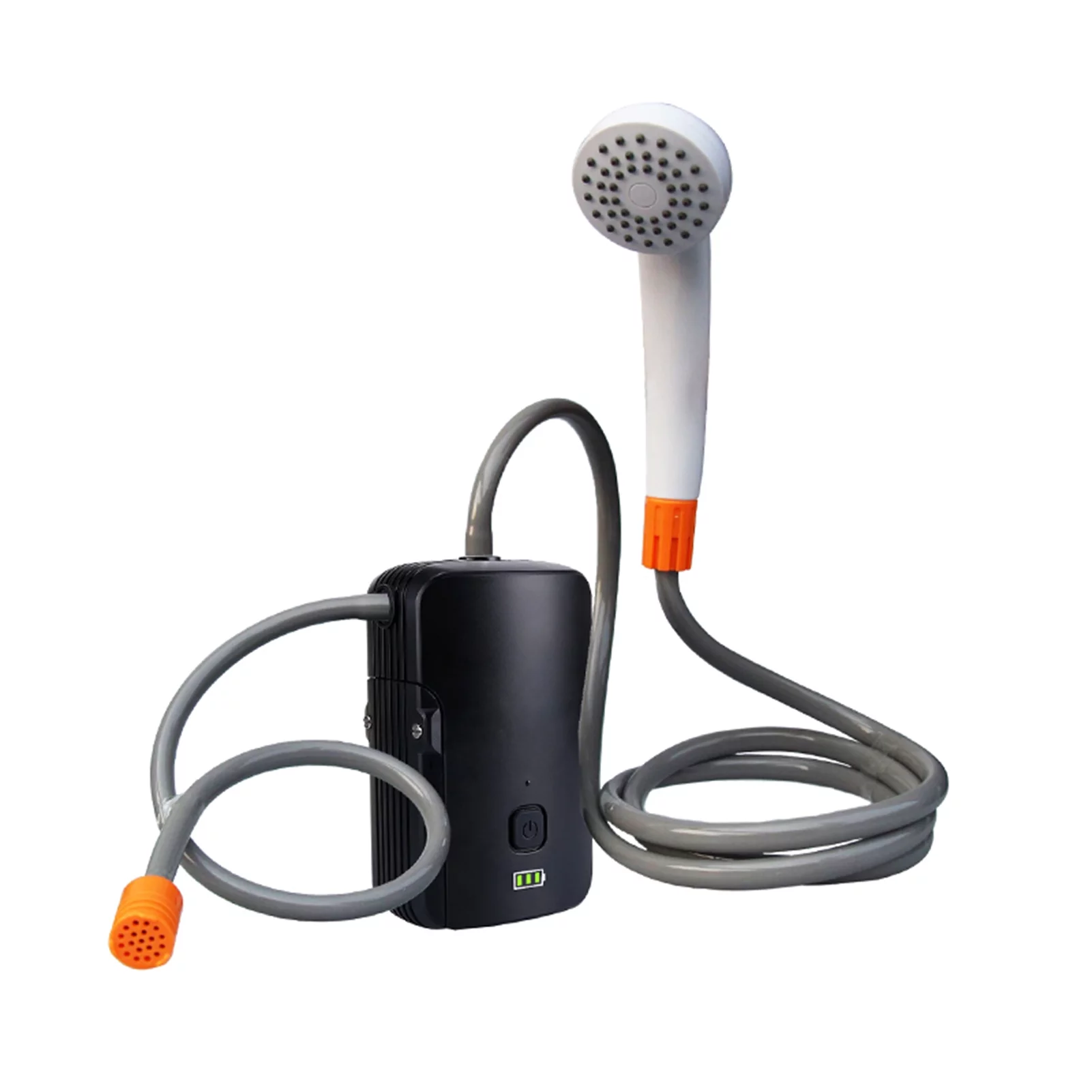 ammoon Rechargeable Camping Shower, 4400mAh Battery, 2 Modes, Shower Head Perfect for Beach and Car Cleaning