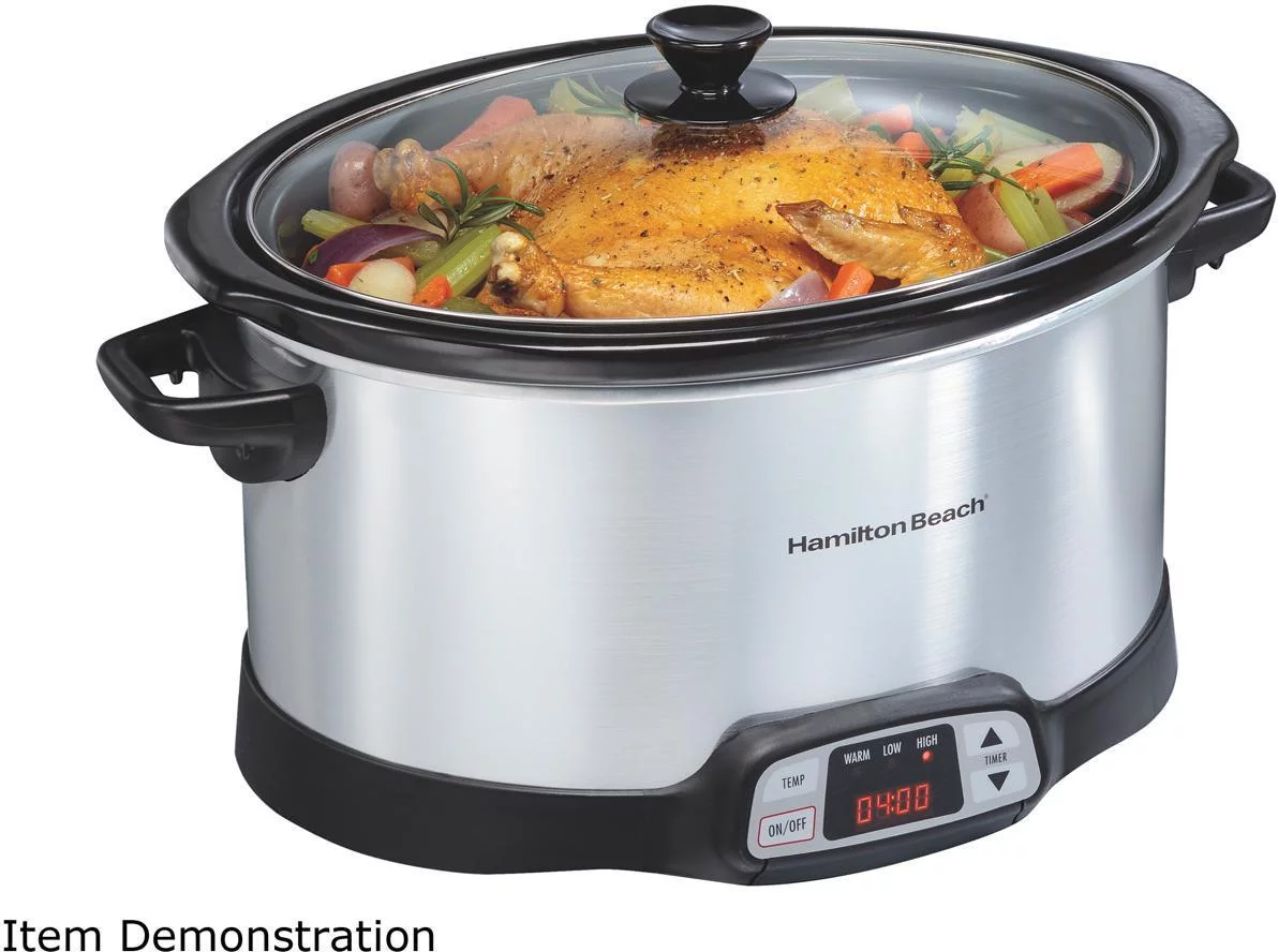 Hamilton Beach 8 Quart Programmable Countdown Slow Cooker