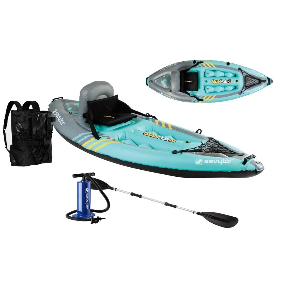 Sevylor K1 Quikpak Inflatable Kayak