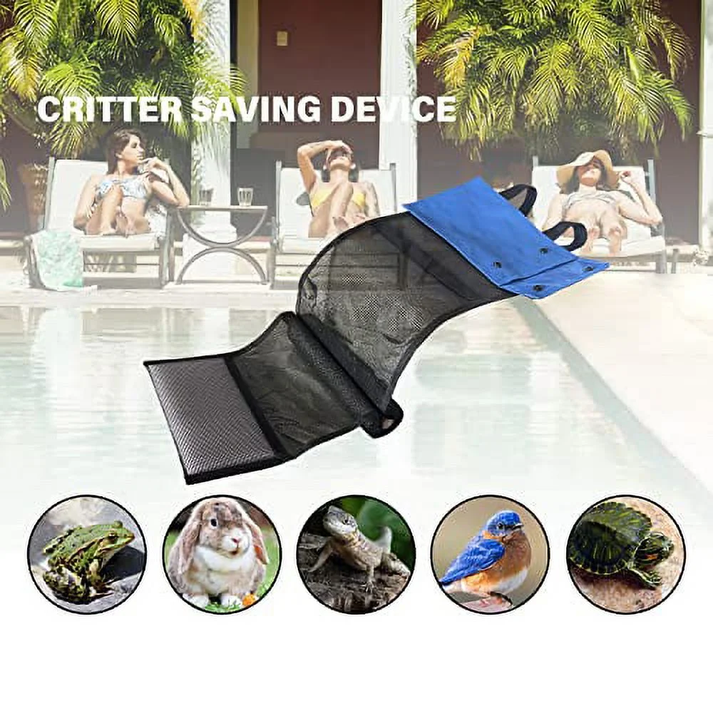 2 Pack Pool Animal Escape Ramp, Saves Frogs and Other Critters from Drowning