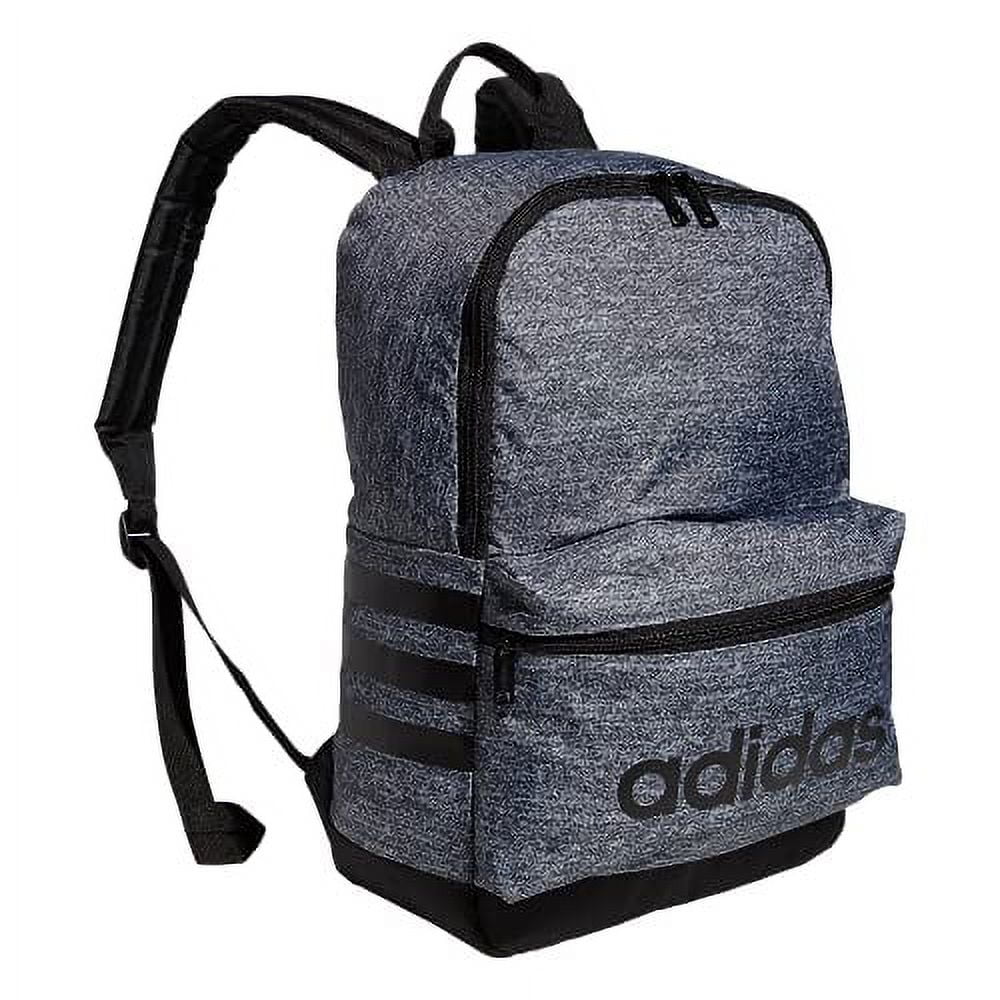 adidas Boys' Youth Classic 3S Backpack, Jersey Onix Grey/Black, One Size