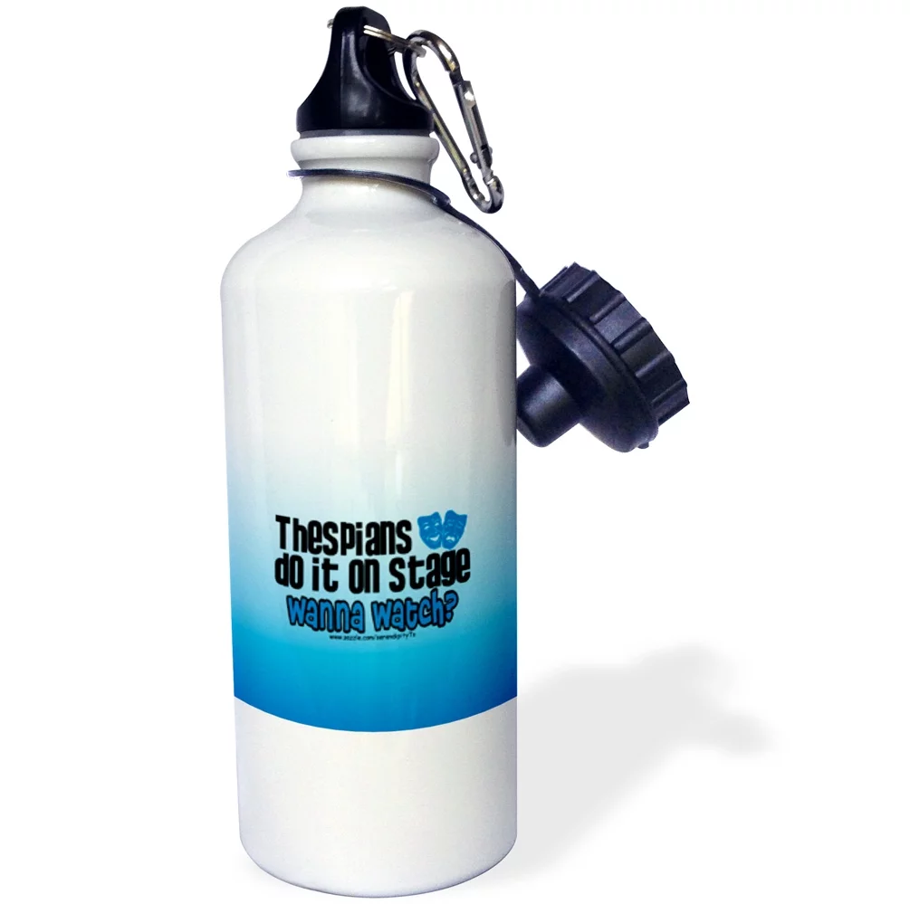 Thespians Do It On Stage 21 oz Sports Water Bottle wb-11916-1