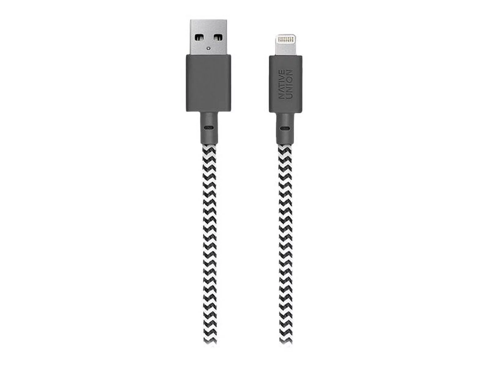 Native Union BELT Cable XL - USB cable - USB-C (M) to USB Type A (M) - 10 ft - zebra