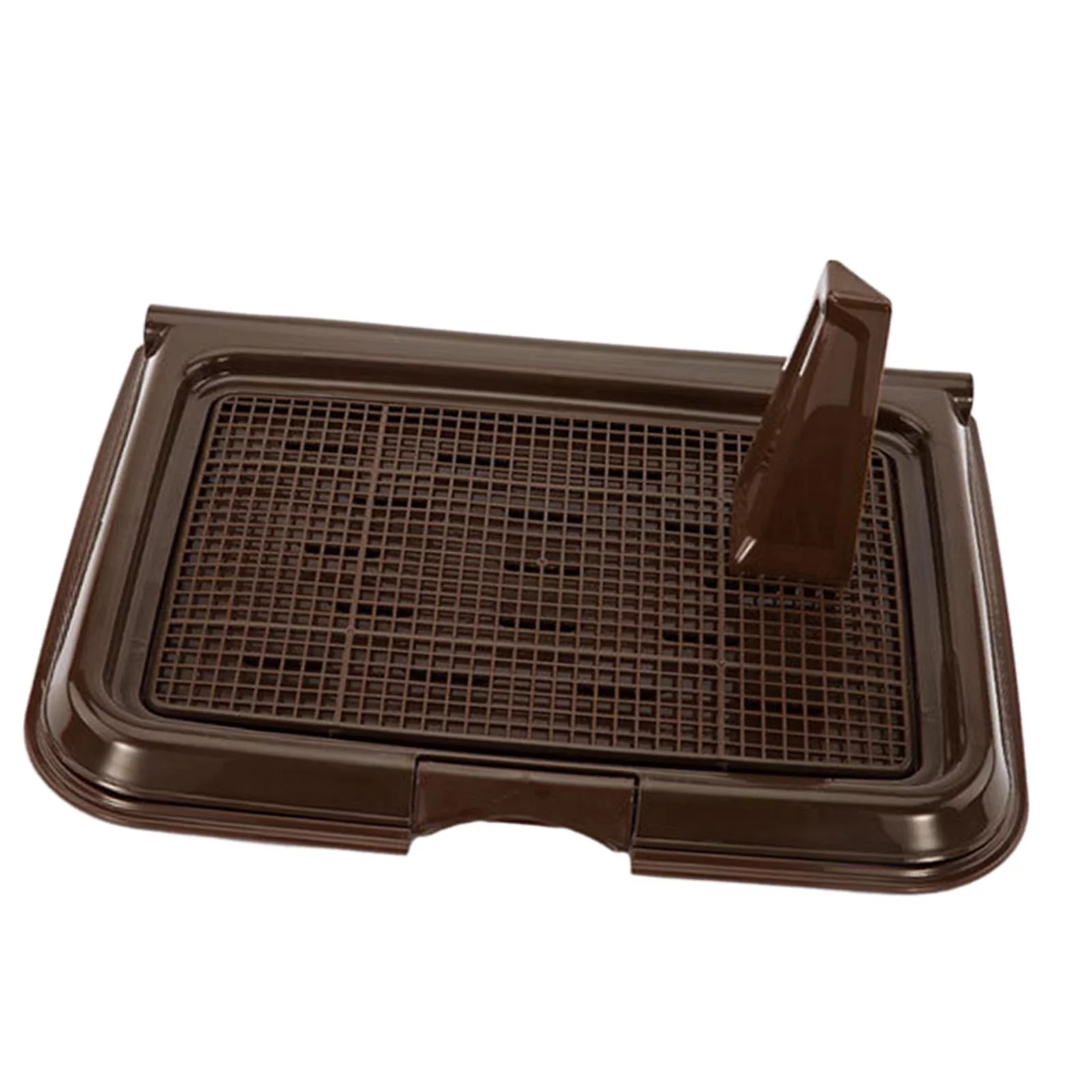 Dog Potty Tray Easy to Clean Portable Pet Supplies Dogs Toilet Training Potty Tr Coffee