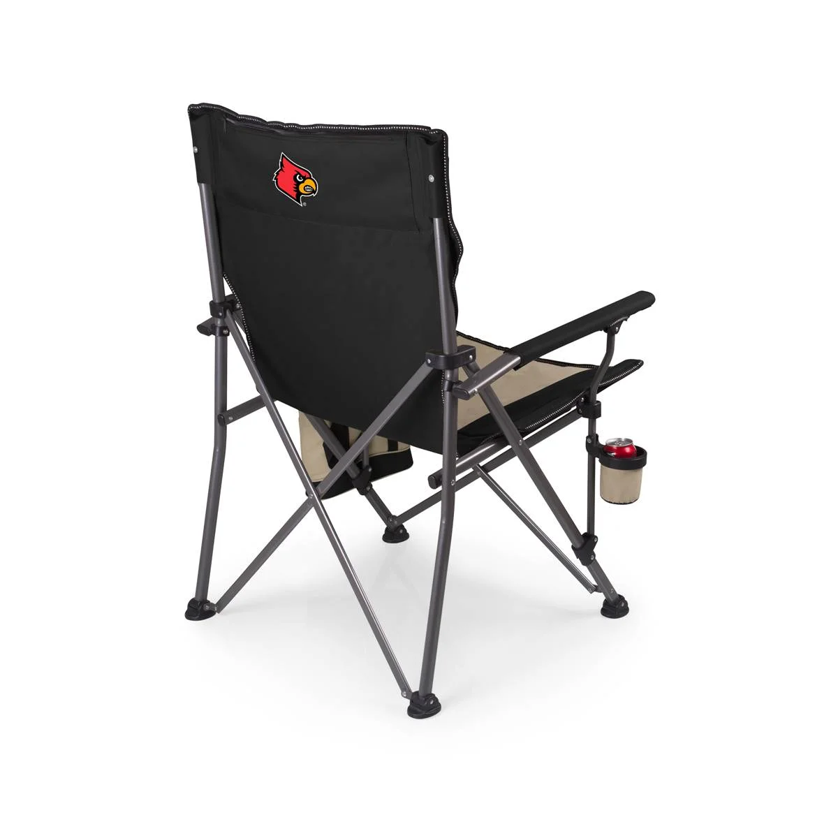Louisville Team Sports Cardinals XL Camp Chair with Cooler
