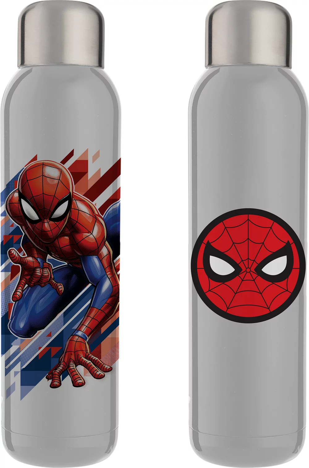 Marvel Comic Book Spiderman Artwork 22 Oz. Stainless Steel Water Bottle