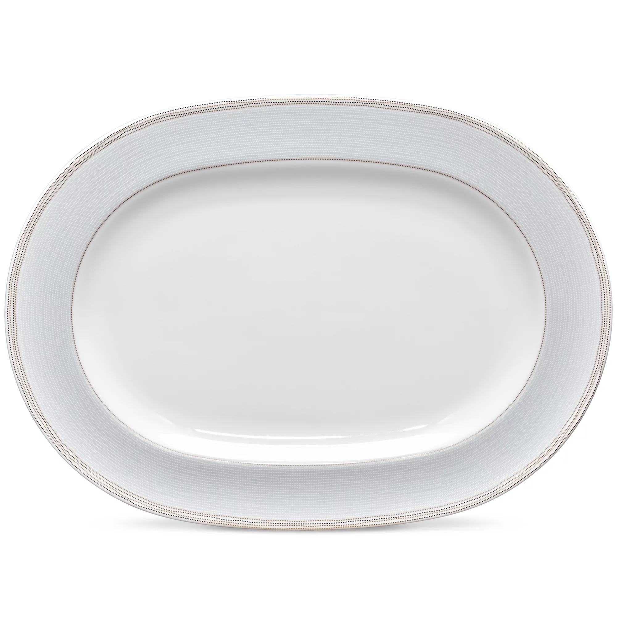 Noritake Linen Road Oval Platter