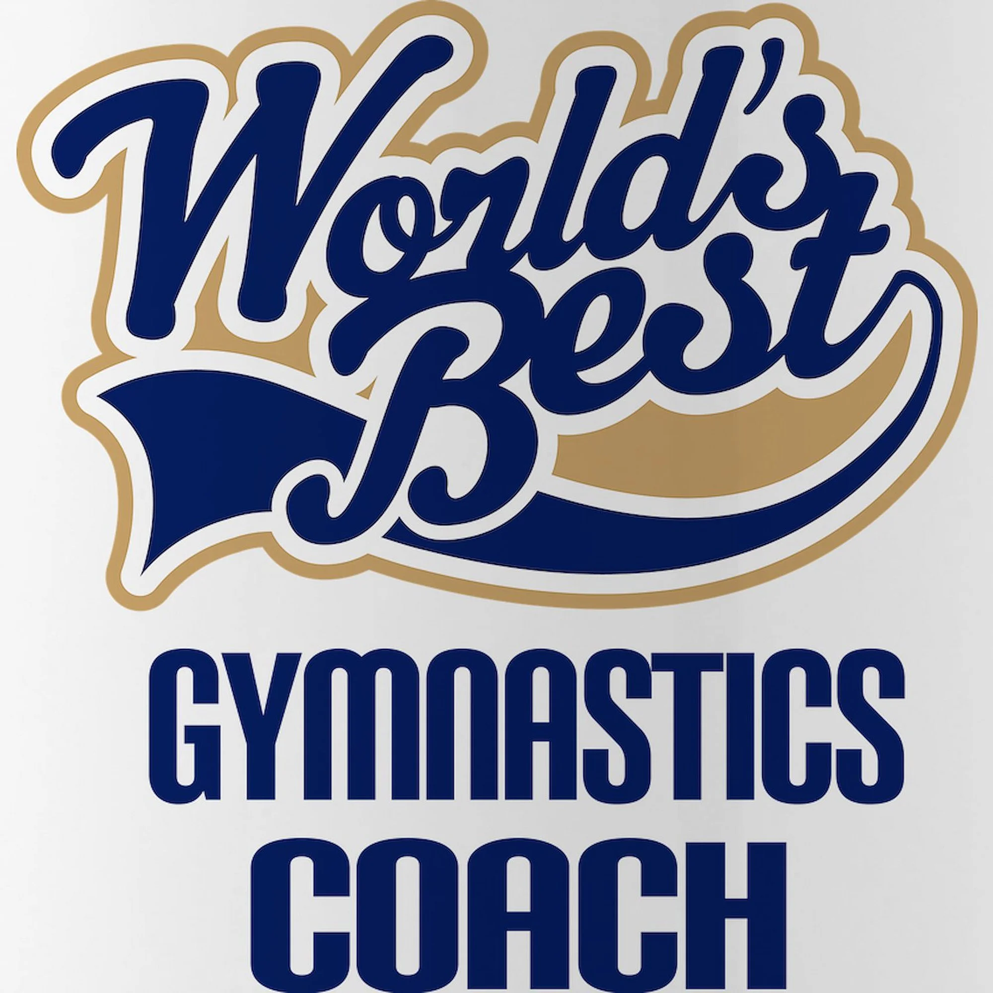 CafePress - Gymnastics Coach Gift Stainless Water Bottle 1 - Stainless Steel Water Bottle, Sports Bottle, 1.0L